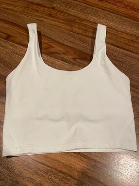 Lululemon Tank Top Bra in White